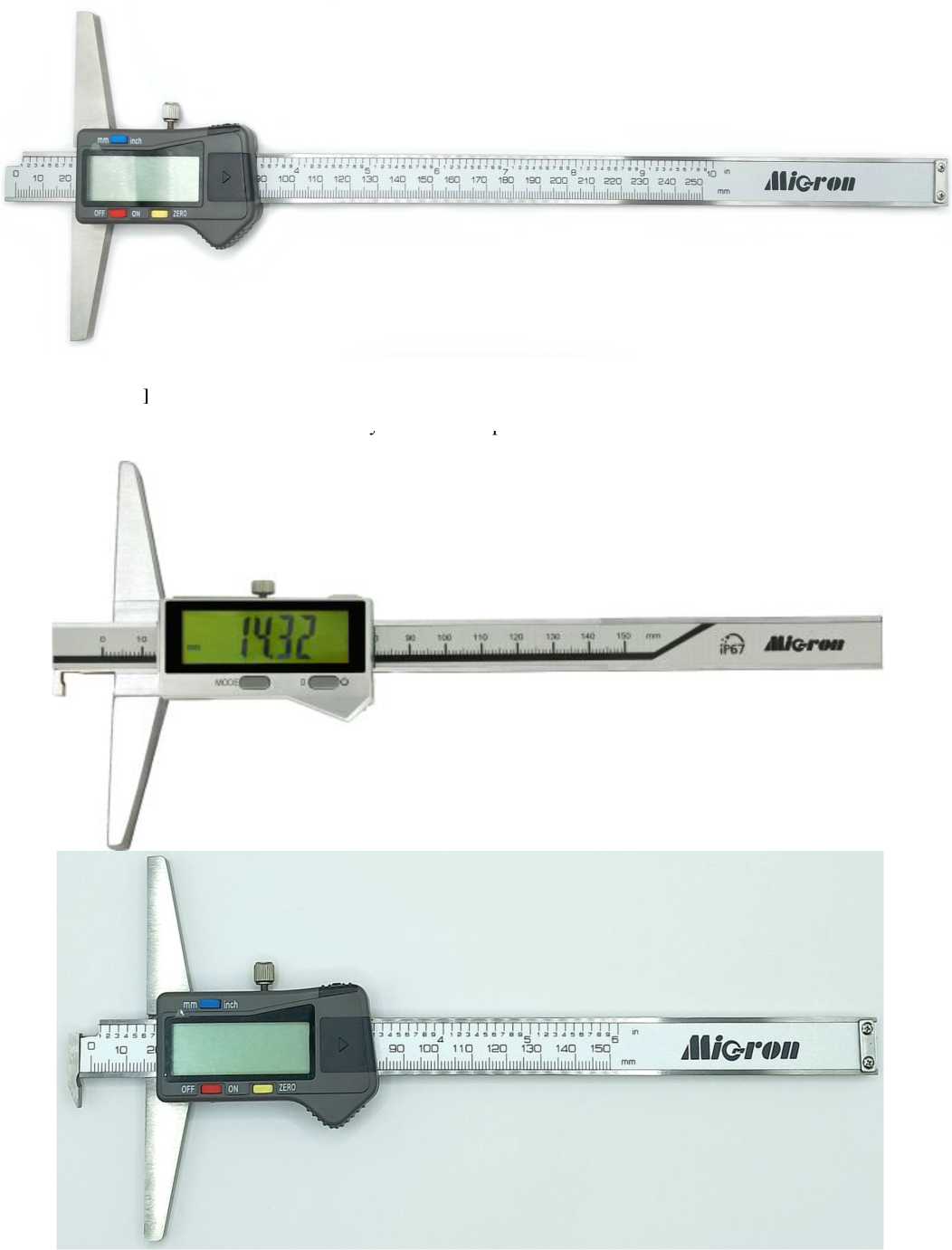 Внешний вид. Штангенглубиномеры Micron, http://oei-analitika.ru рисунок № 6