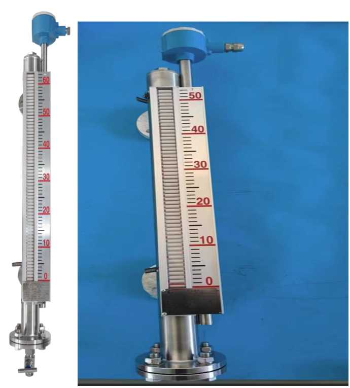 Внешний вид. Уровнемеры магнитные, http://oei-analitika.ru рисунок № 1