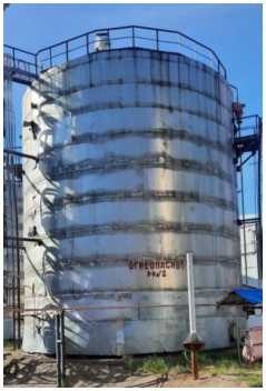 Внешний вид. Резервуары стальные вертикальные цилиндрические, http://oei-analitika.ru рисунок № 2