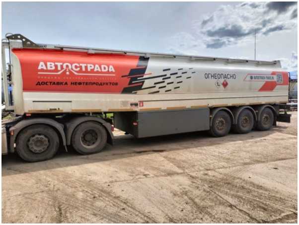 Внешний вид. Полуприцеп-цистерна, http://oei-analitika.ru рисунок № 1