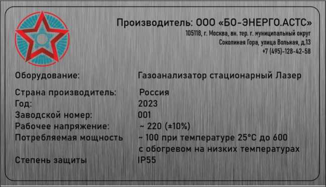 Внешний вид. Газоанализаторы стационарные, http://oei-analitika.ru рисунок № 2