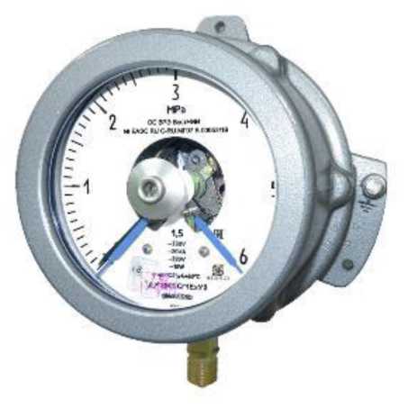 Внешний вид. Манометры, вакуумметры, мановакуумметры показывающие сигнализирующие Манотомь, http://oei-analitika.ru рисунок № 7