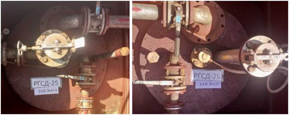 Внешний вид. Резервуары горизонтальные стальные двустенные, http://oei-analitika.ru рисунок № 2