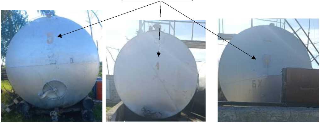 Внешний вид. Резервуары горизонтальные стальные цилиндрические, http://oei-analitika.ru рисунок № 1