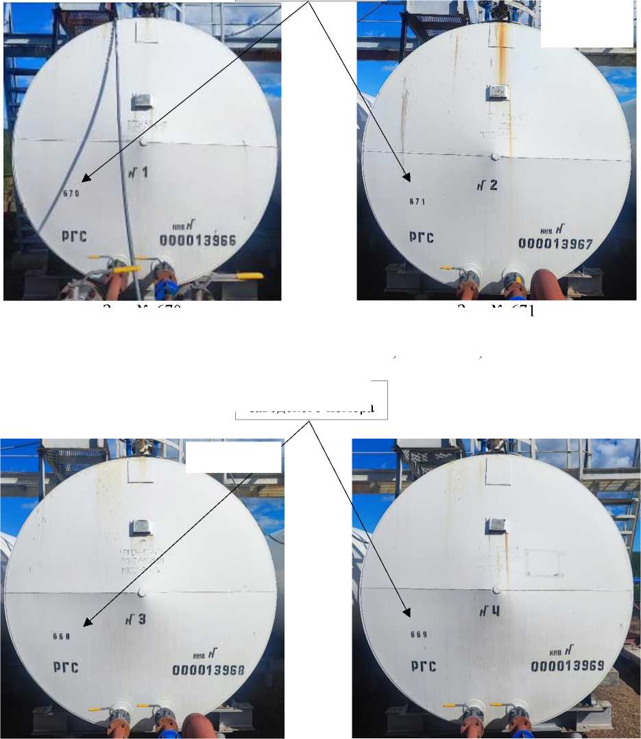 Внешний вид. Резервуары горизонтальные стальные цилиндрические, http://oei-analitika.ru рисунок № 1