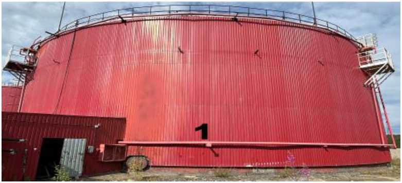Внешний вид. Резервуары стальные вертикальные цилиндрические, http://oei-analitika.ru рисунок № 1