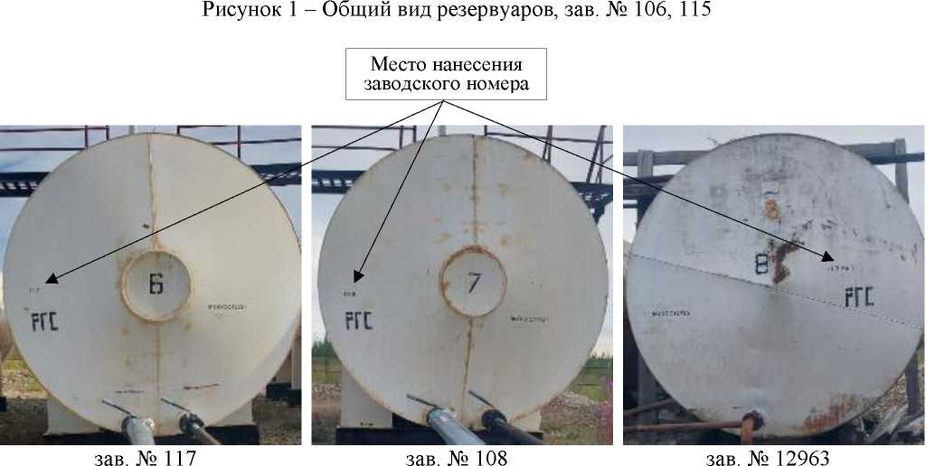 Внешний вид. Резервуары горизонтальные стальные цилиндрические, http://oei-analitika.ru рисунок № 2