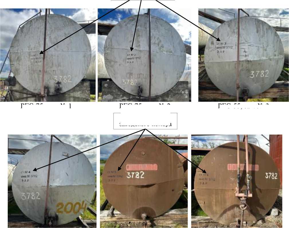 Внешний вид. Резервуары горизонтальные стальные цилиндрические, http://oei-analitika.ru рисунок № 1