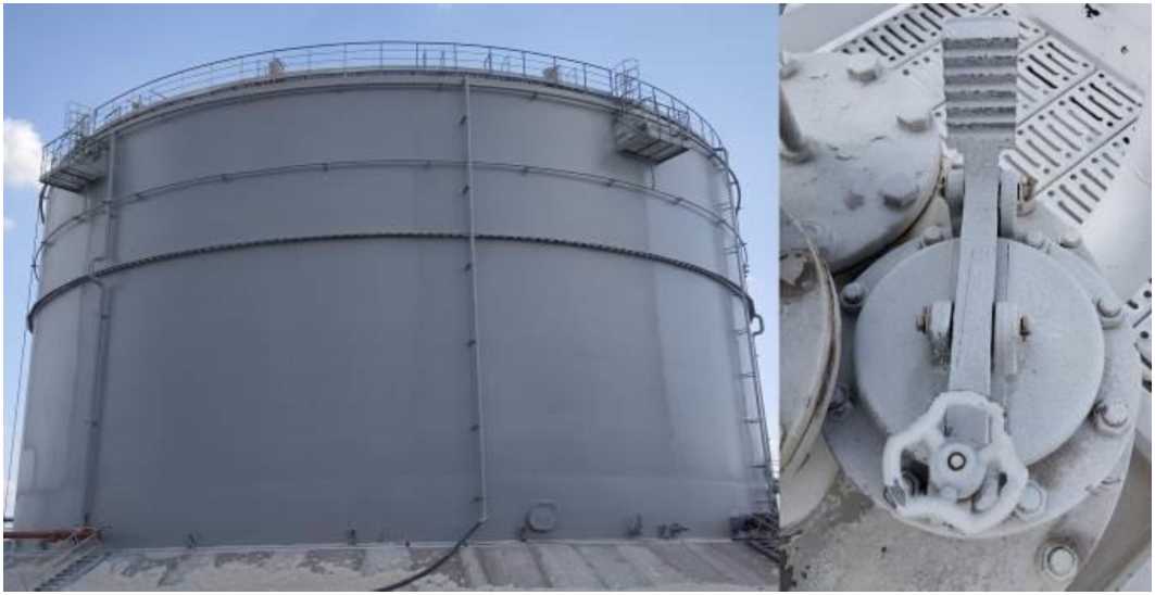 Внешний вид. Резервуары стальные вертикальные цилиндрические с понтоном, http://oei-analitika.ru рисунок № 5