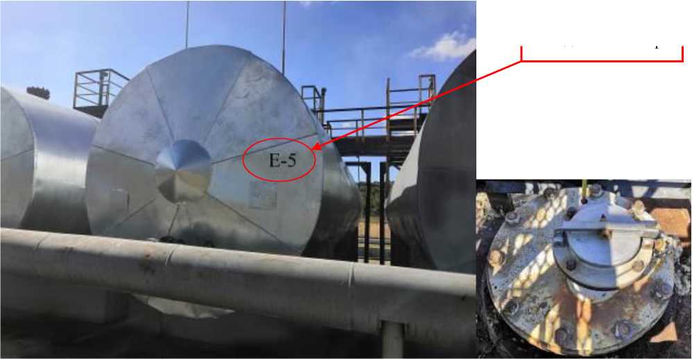 Внешний вид. Резервуары стальные горизонтальные цилиндрические, http://oei-analitika.ru рисунок № 5