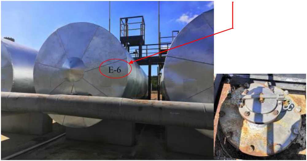 Внешний вид. Резервуары стальные горизонтальные цилиндрические, http://oei-analitika.ru рисунок № 6