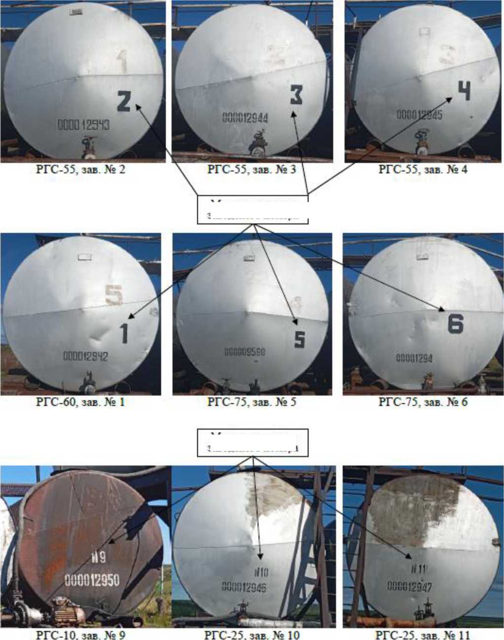 Внешний вид. Резервуары горизонтальные стальные цилиндрические, http://oei-analitika.ru рисунок № 1