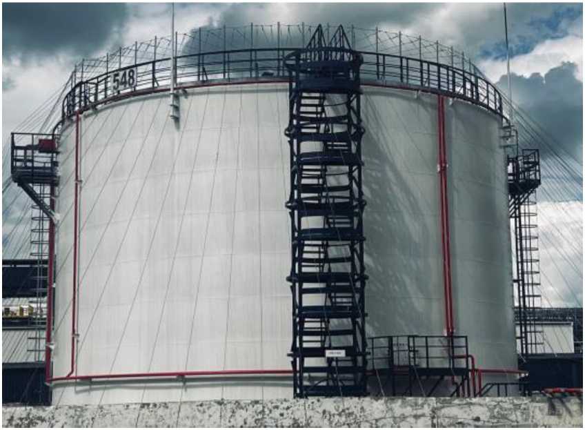 Внешний вид. Резервуары стальные вертикальные цилиндрические, http://oei-analitika.ru рисунок № 1