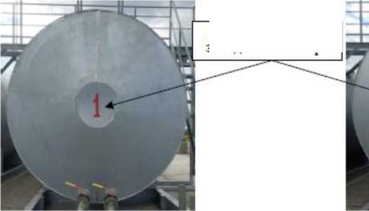 Внешний вид. Резервуары горизонтальные стальные цилиндрические, http://oei-analitika.ru рисунок № 1