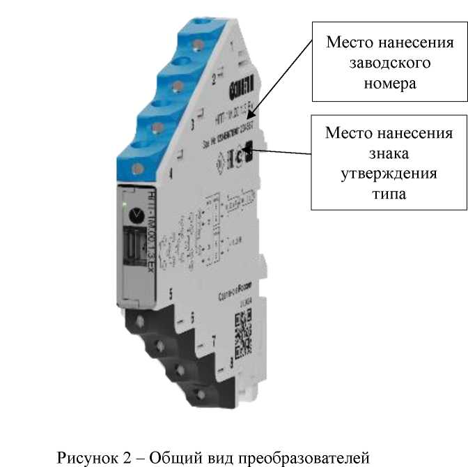 Внешний вид. Преобразователи аналоговых сигналов измерительные, http://oei-analitika.ru рисунок № 1