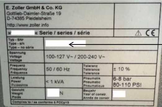 Внешний вид. Машины оптические измерительные Zoller, http://oei-analitika.ru рисунок № 1