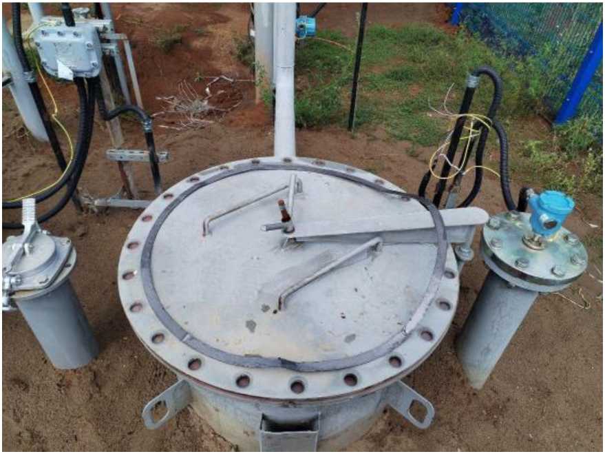 Внешний вид. Резервуар стальной горизонтальный цилиндрический, http://oei-analitika.ru рисунок № 3