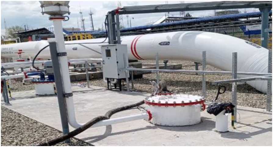 Внешний вид. Резервуар стальной горизонтальный цилиндрический, http://oei-analitika.ru рисунок № 3