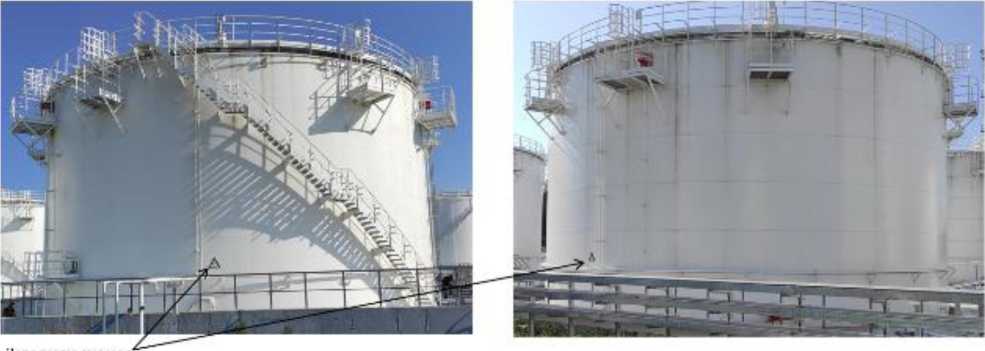 Внешний вид. Резервуары стальные вертикальные цилиндрические, http://oei-analitika.ru рисунок № 1