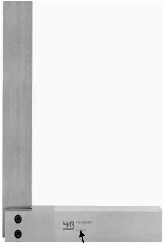 Внешний вид. Угольники поверочные 90° ЧИЗ, http://oei-analitika.ru рисунок № 9