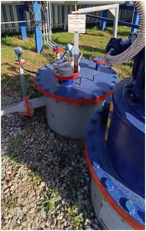 Внешний вид. Резервуар стальной горизонтальный цилиндрический, http://oei-analitika.ru рисунок № 2