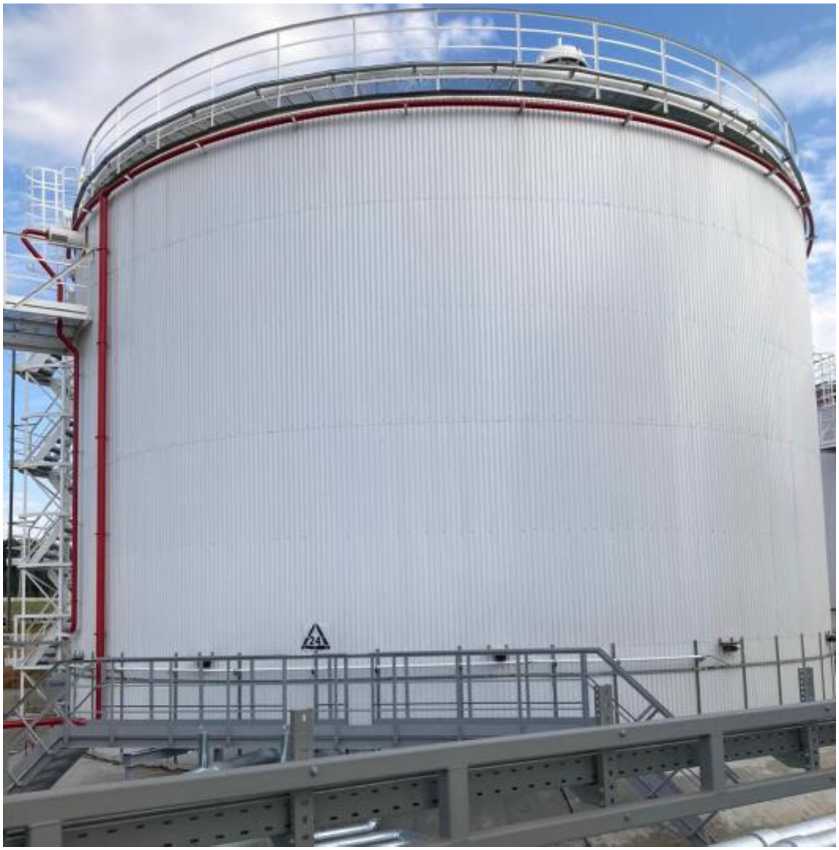 Внешний вид. Резервуары вертикальные стальные цилиндрические, http://oei-analitika.ru рисунок № 1