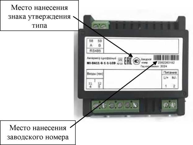 Внешний вид. Амперметры цифровые щитовые, http://oei-analitika.ru рисунок № 2