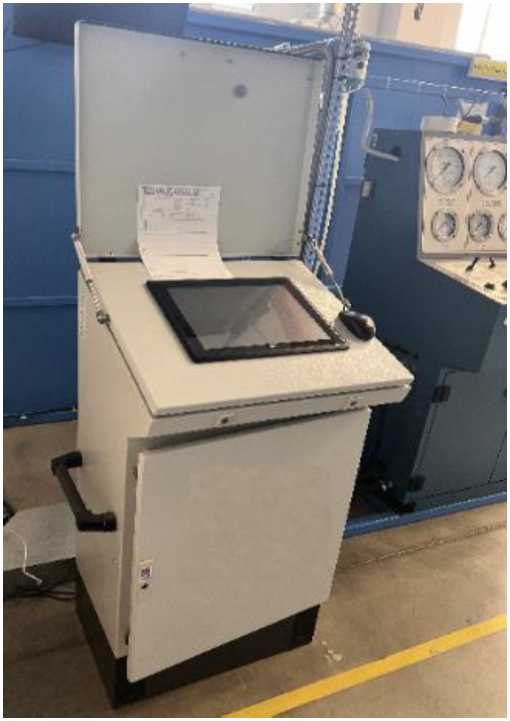 Внешний вид. Установка измерительно-регистрирующая для испытаний трубопроводной арматуры, http://oei-analitika.ru рисунок № 1