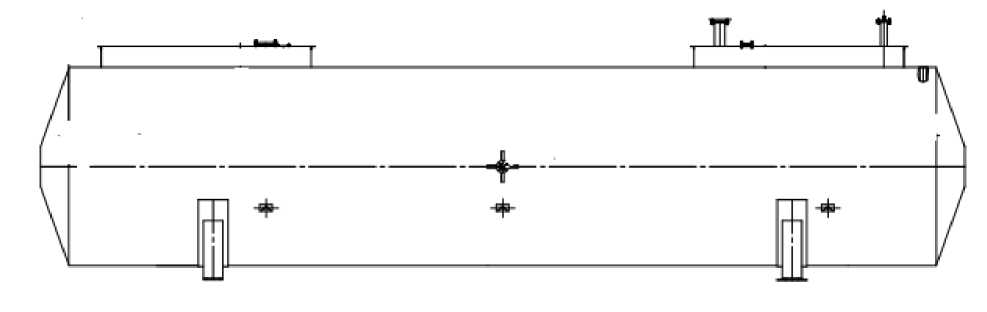 Внешний вид. Резервуары горизонтальные стальные цилиндрические, http://oei-analitika.ru рисунок № 4