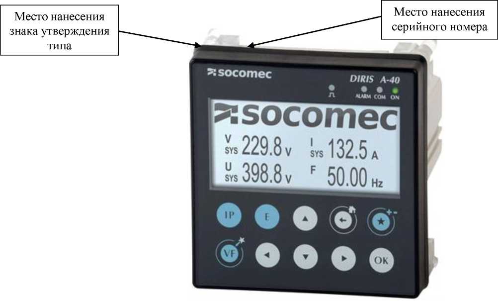 Внешний вид. Приборы электроизмерительные универсальные, http://oei-analitika.ru рисунок № 4