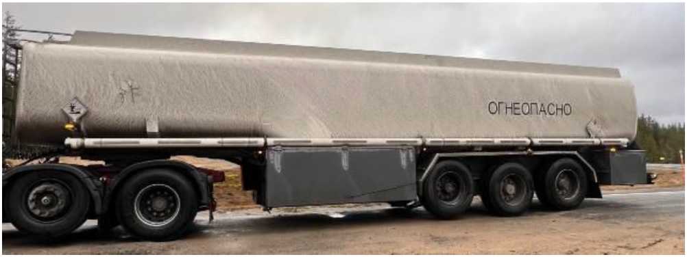 Внешний вид. Полуприцеп-цистерна, http://oei-analitika.ru рисунок № 1
