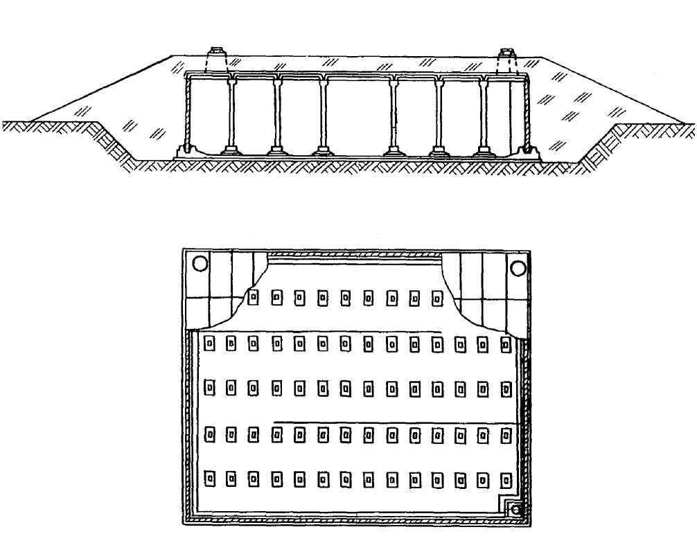 Внешний вид. Резервуар вертикальный железобетонный прямоугольный, http://oei-analitika.ru рисунок № 1