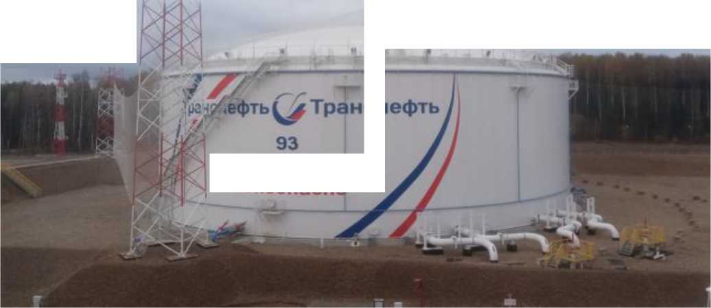 Внешний вид. Резервуар стальной вертикальный цилиндрический, http://oei-analitika.ru рисунок № 1