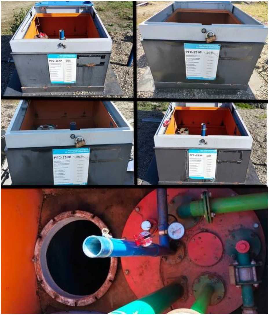 Внешний вид. Резервуары стальные горизонтальные цилиндрические, http://oei-analitika.ru рисунок № 1