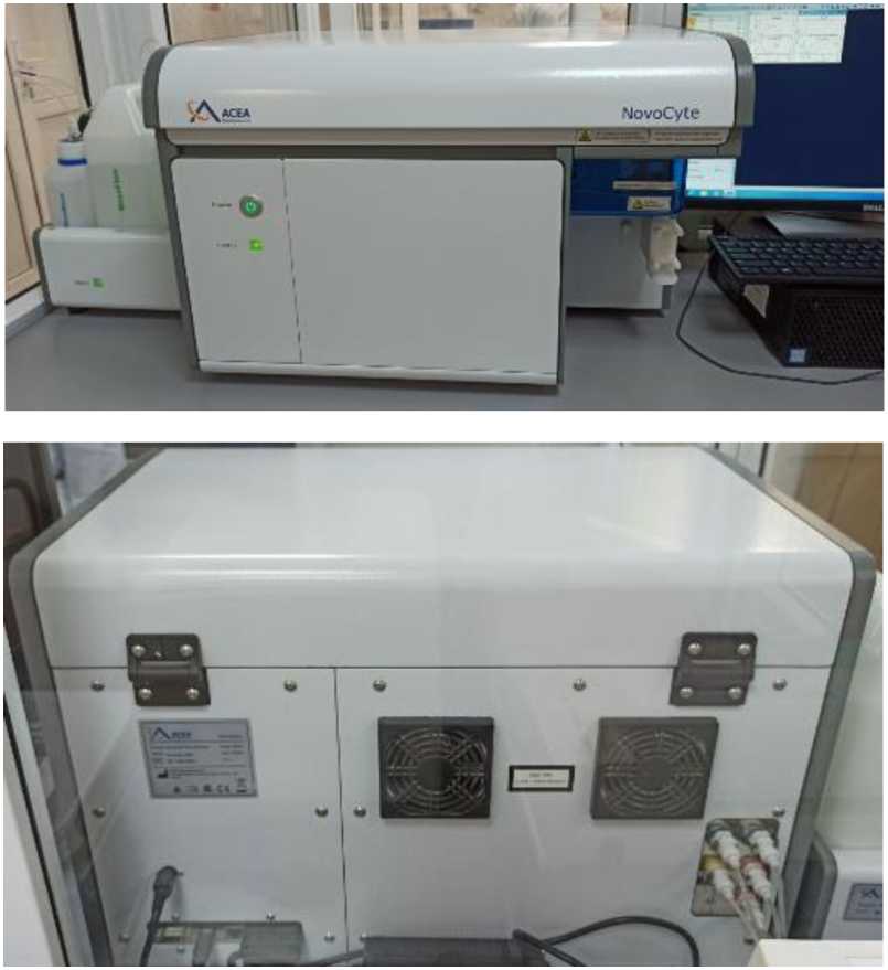 Внешний вид. Анализатор размеров частиц (проточный цитометр), http://oei-analitika.ru рисунок № 2