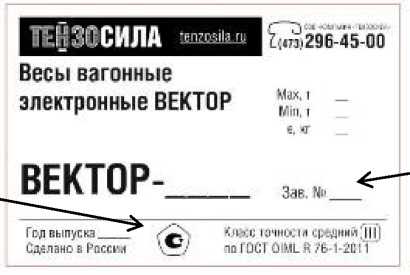 Внешний вид. Весы вагонные электронные (ВЕКТОР), http://oei-analitika.ru 