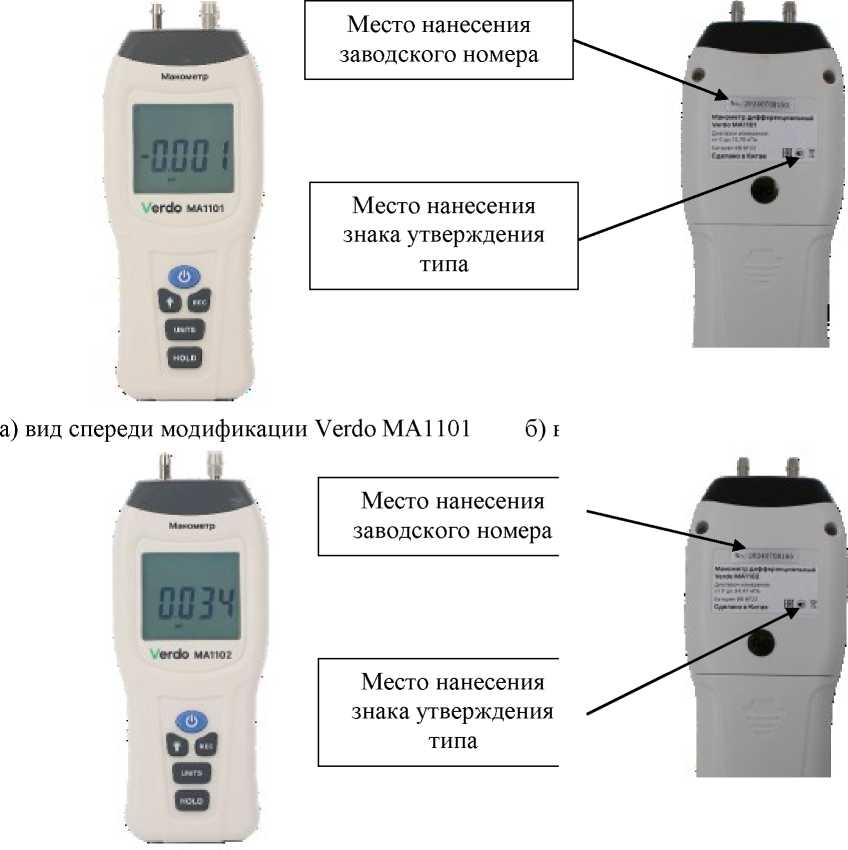 Внешний вид. Манометры цифровые дифференциальные, http://oei-analitika.ru рисунок № 2