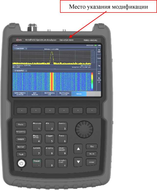Внешний вид. Анализаторы спектра портативные, http://oei-analitika.ru рисунок № 1
