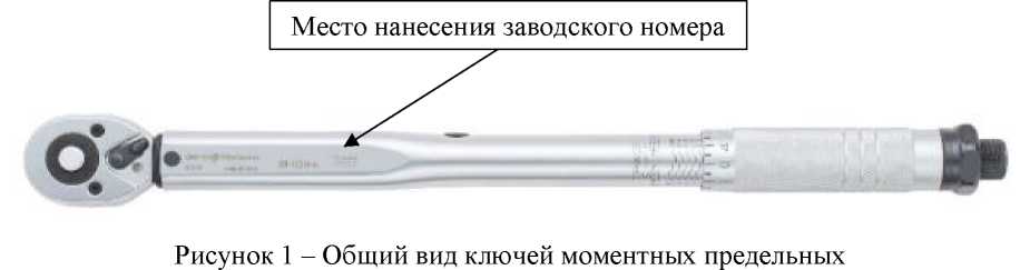 Внешний вид. Ключи моментные предельные регулируемые, http://oei-analitika.ru рисунок № 1