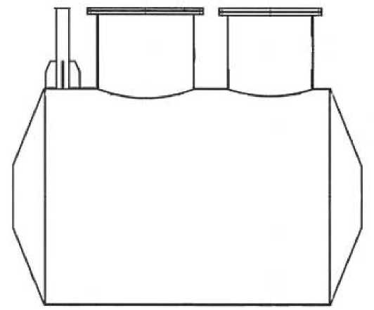 Внешний вид. Резервуары стальные горизонтальные цилиндрические, http://oei-analitika.ru рисунок № 1
