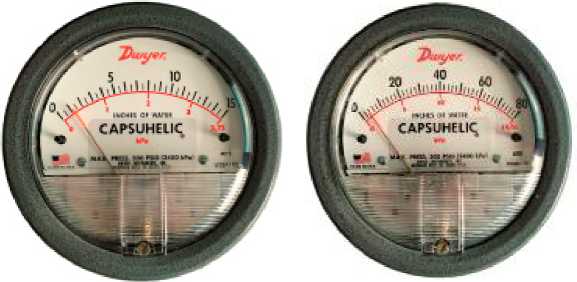 Внешний вид. Манометры дифференциальные показывающие, http://oei-analitika.ru рисунок № 1