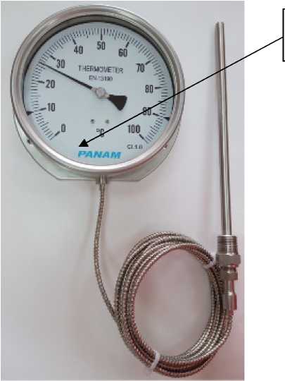 Внешний вид. Термометры манометрические, http://oei-analitika.ru рисунок № 1