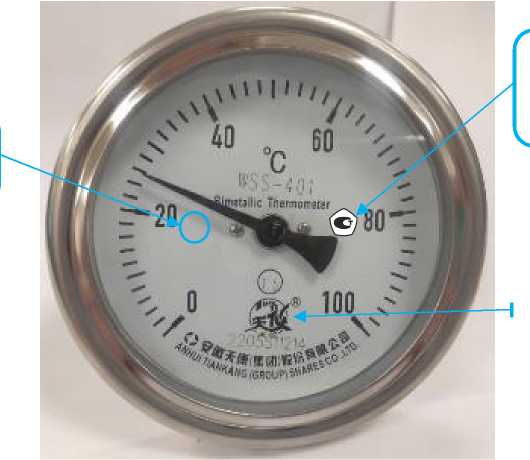 Внешний вид. Термометры биметаллические, http://oei-analitika.ru рисунок № 3