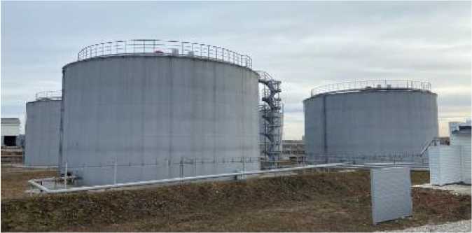 Внешний вид. Резервуары стальные вертикальные цилиндрические, http://oei-analitika.ru рисунок № 1