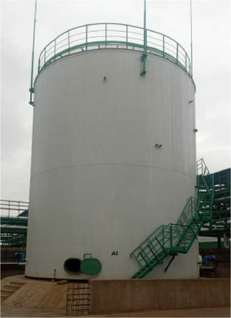 Внешний вид. Резервуары стальные вертикальные цилиндрические теплоизолированные, http://oei-analitika.ru рисунок № 1