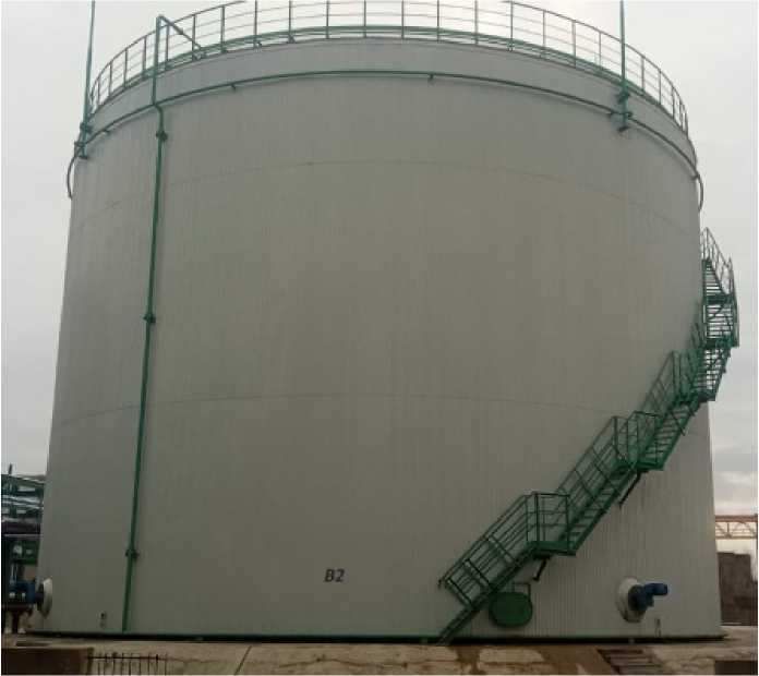 Внешний вид. Резервуары стальные вертикальные цилиндрические теплоизолированные, http://oei-analitika.ru рисунок № 2