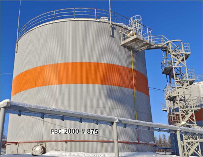 Внешний вид. Резервуары вертикальные стальные цилиндрические, http://oei-analitika.ru рисунок № 1