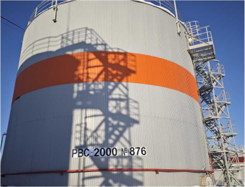 Внешний вид. Резервуары вертикальные стальные цилиндрические, http://oei-analitika.ru рисунок № 2