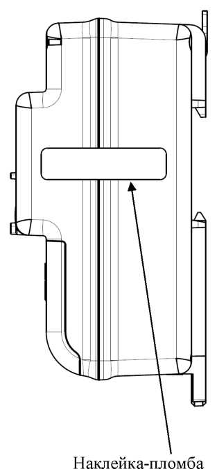 Внешний вид. Счетчики электроэнергии однофазные компактные, http://oei-analitika.ru рисунок № 3