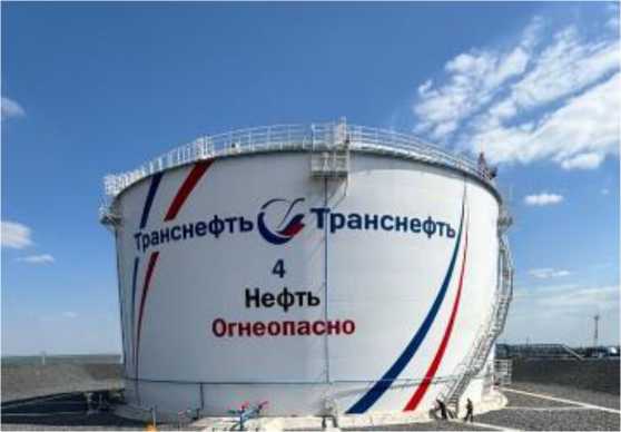 Внешний вид. Резервуар вертикальный стальной цилиндрический с понтоном, http://oei-analitika.ru рисунок № 1